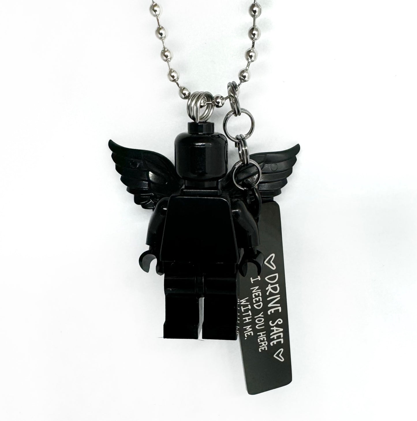 Car Mirror Drive Safe Angels