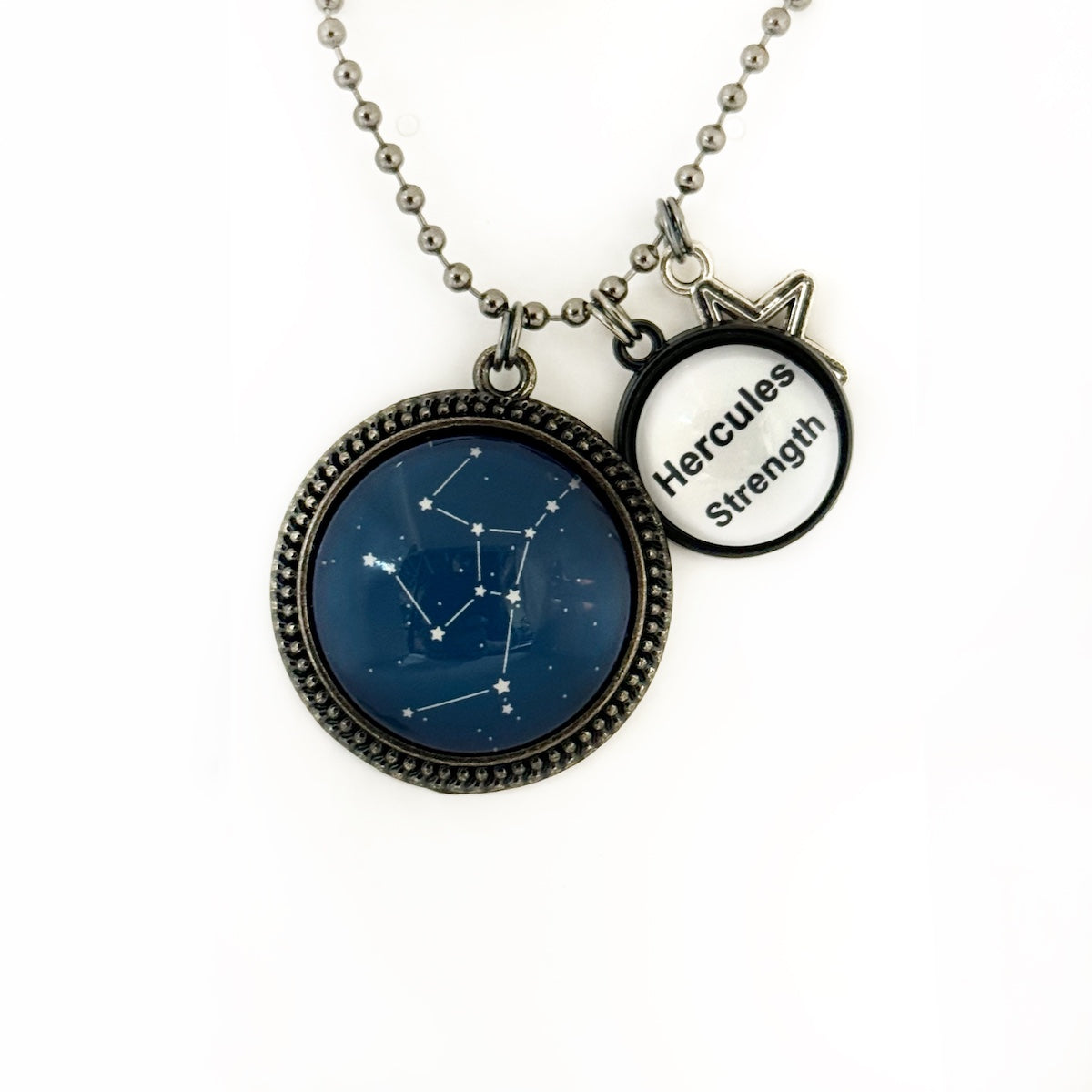 Hercules Constellation Necklace Strength