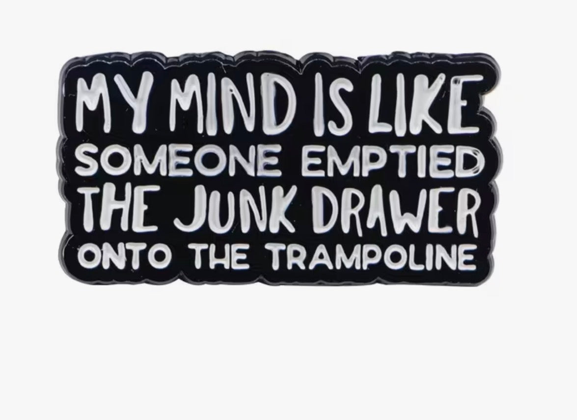 The Junk Drawer Enamel Pin