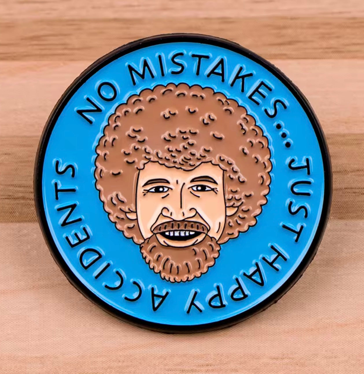 No Mistakes Enamel Pin