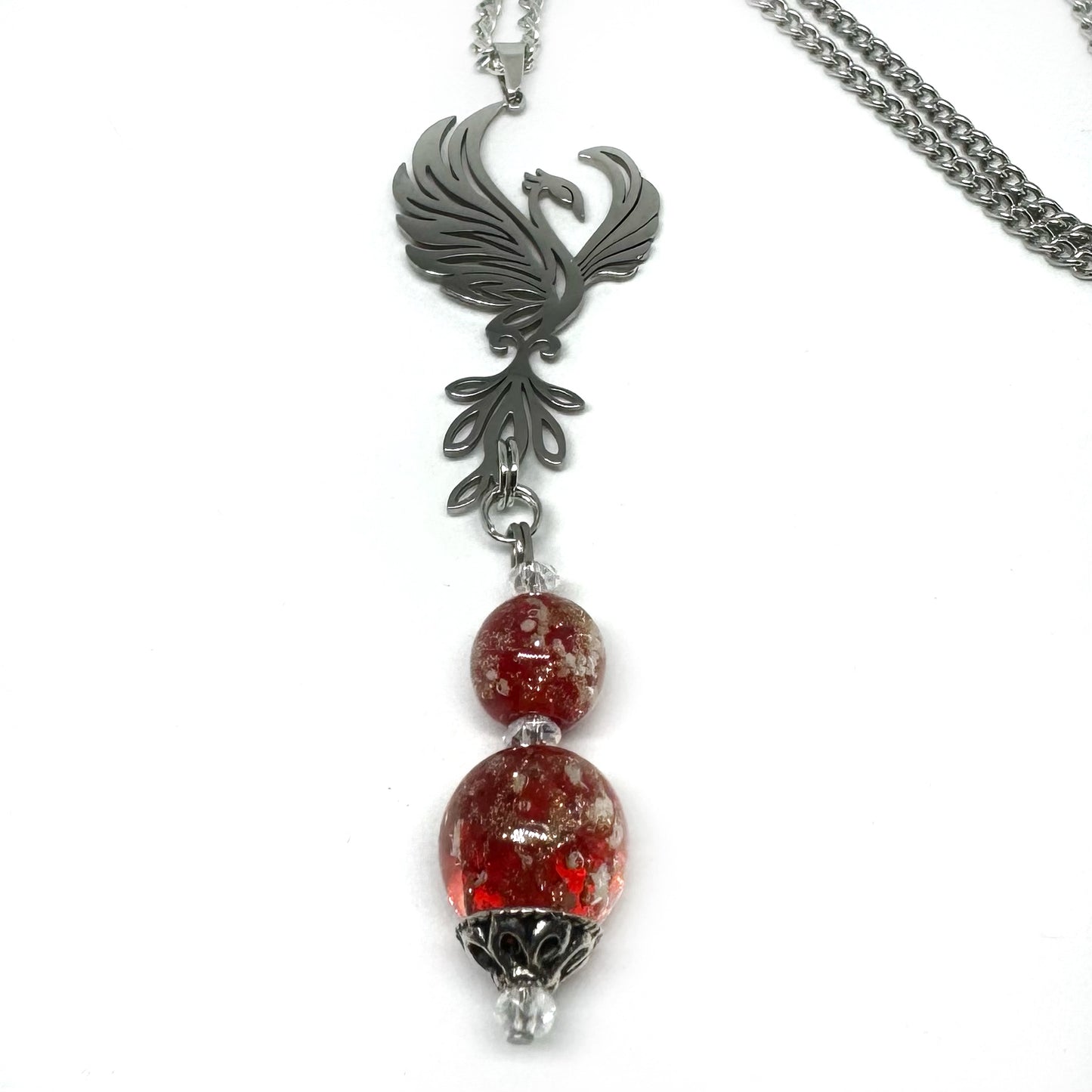 Phoenix Rebirth Glowing Necklace