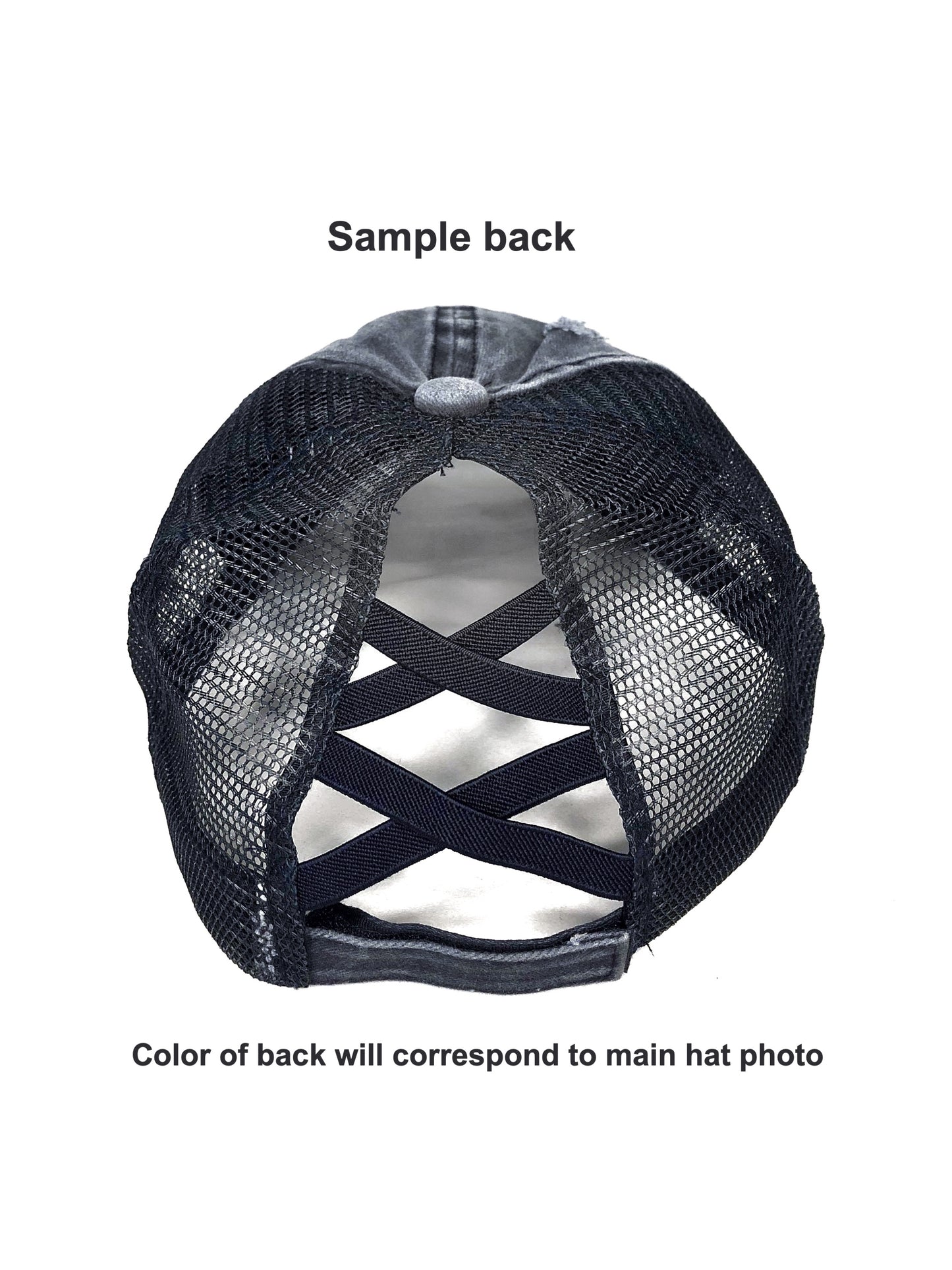 ddk ponytail cap back