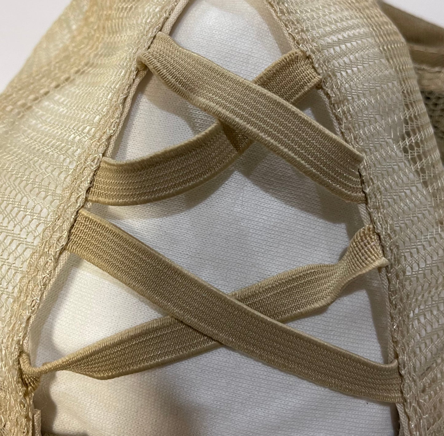 back of ddk ponytail hat