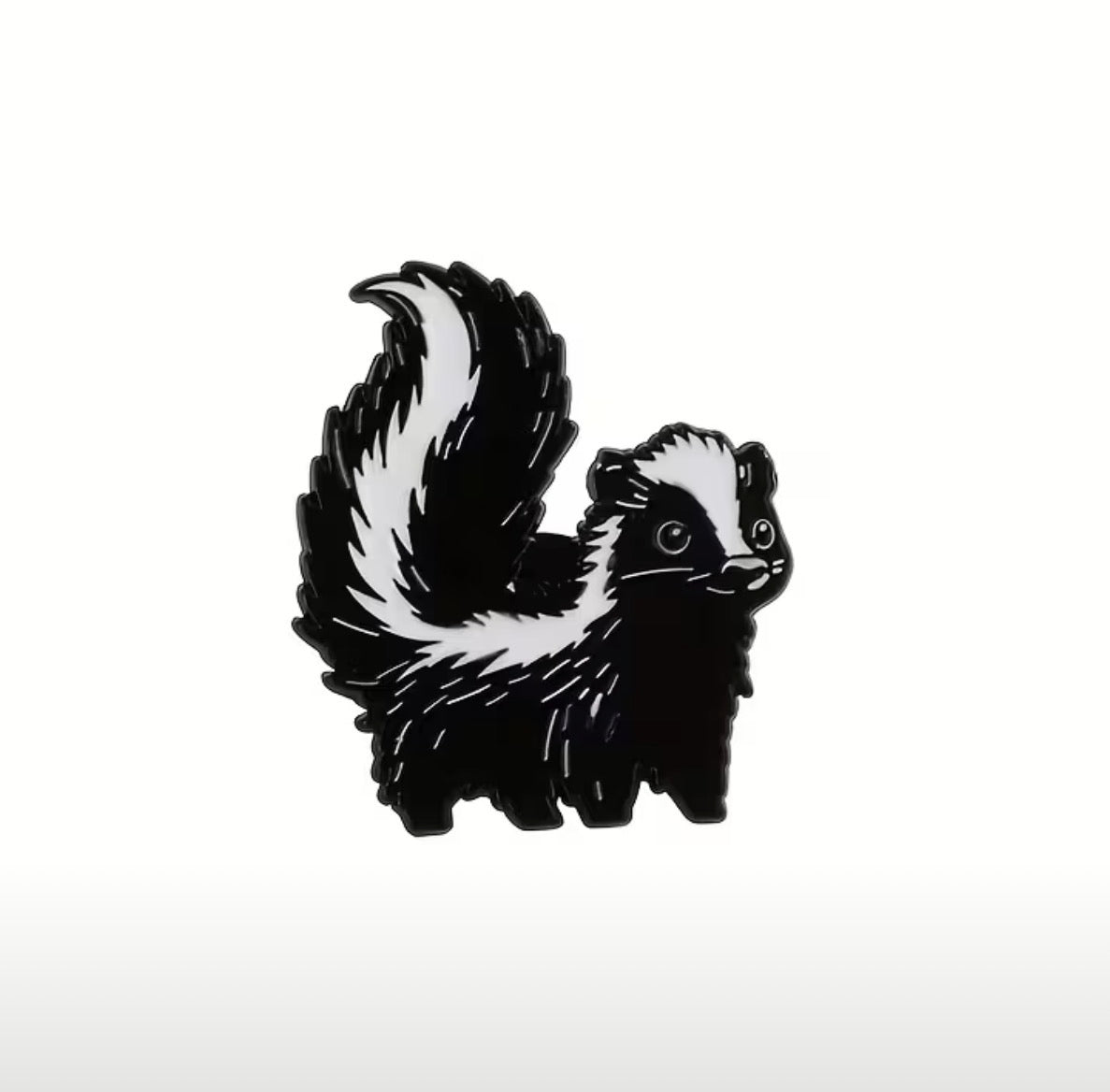 Skunk Enamel Pin