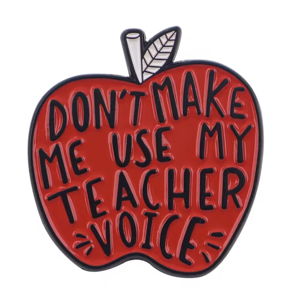 Teacher Voice Enamel Pin