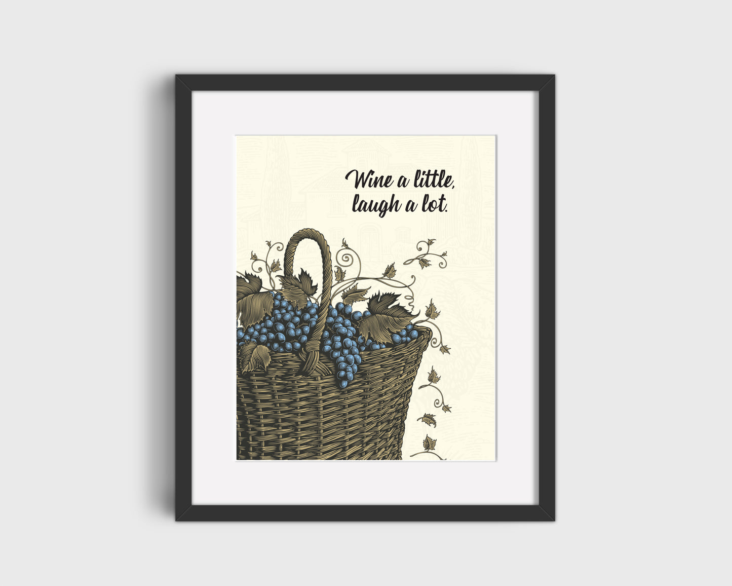 Antholgogie Collective wine wall print