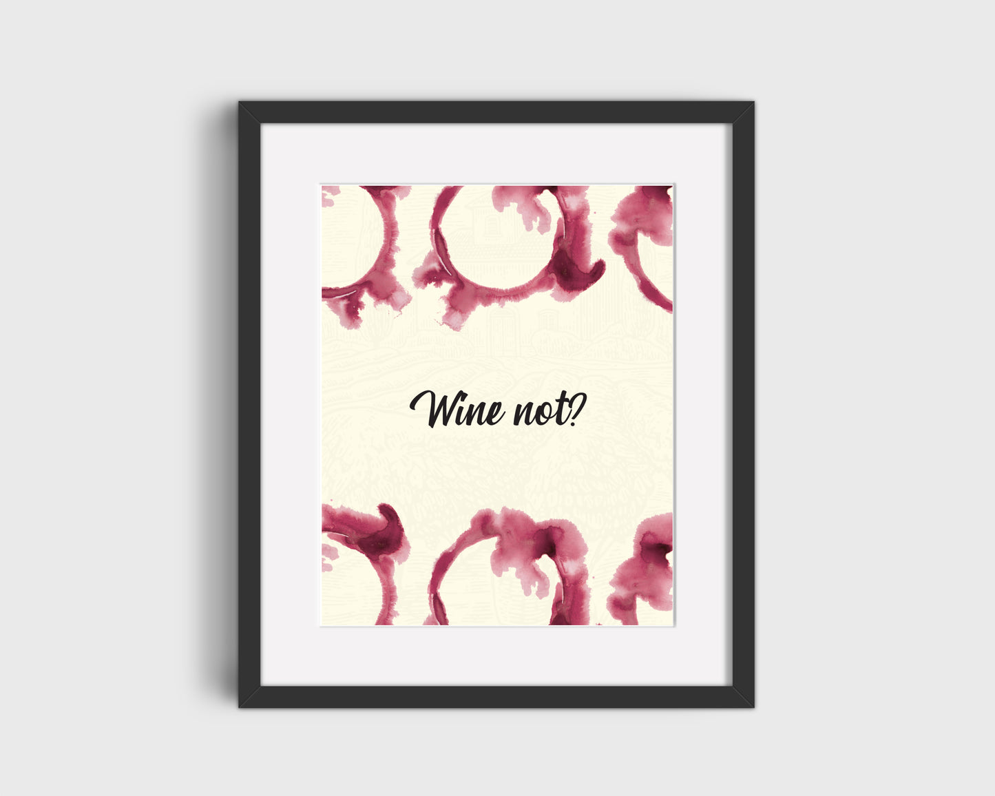 Antholgogie Collective wine wall print