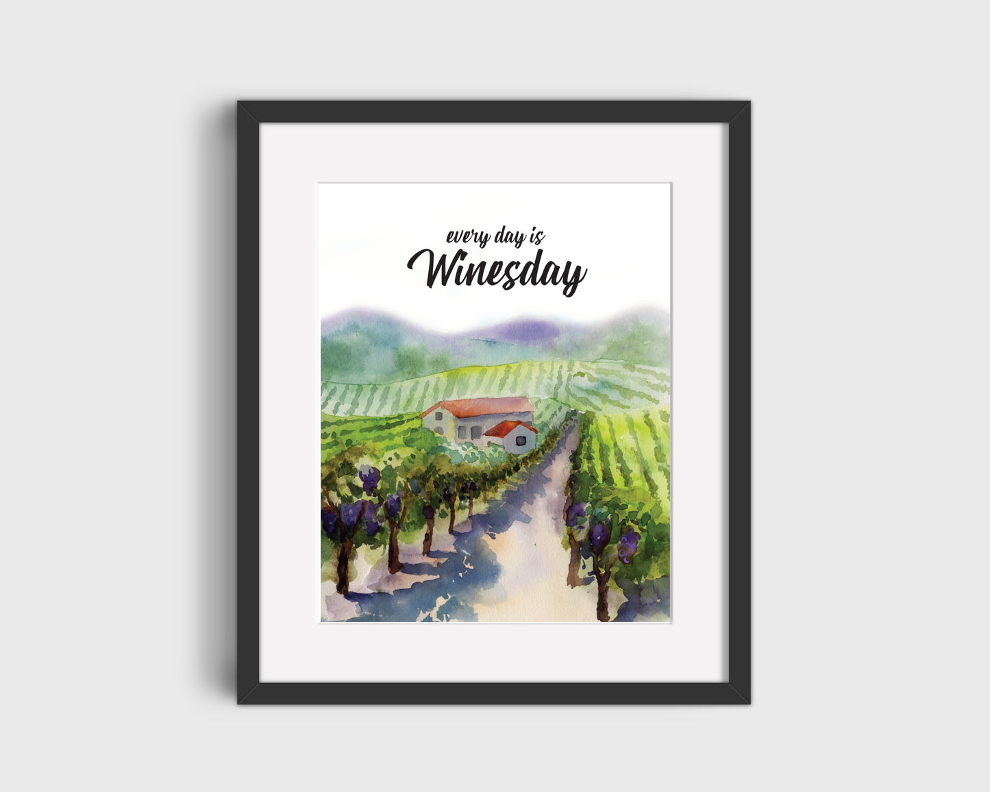 Antholgogie Collective wine wall print
