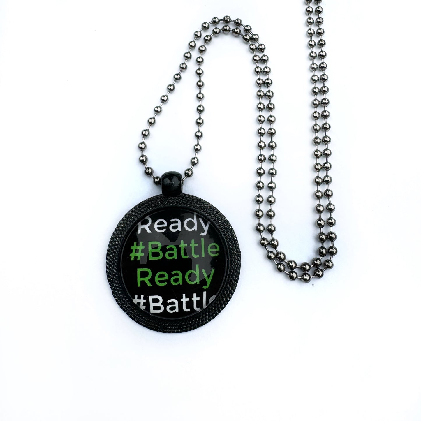 Battle Ready Cabachon Necklace