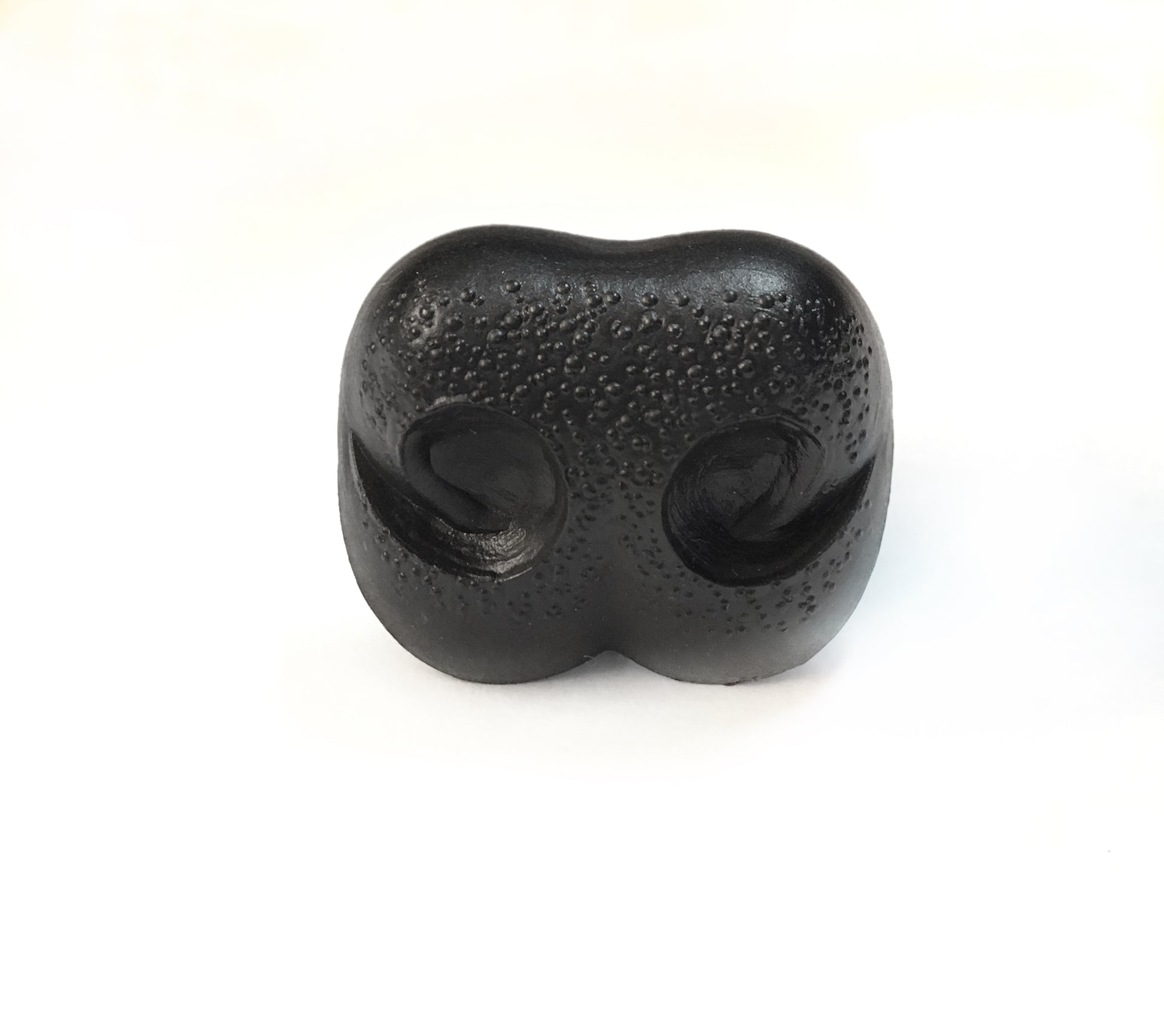 black plastic craft animal safety nose