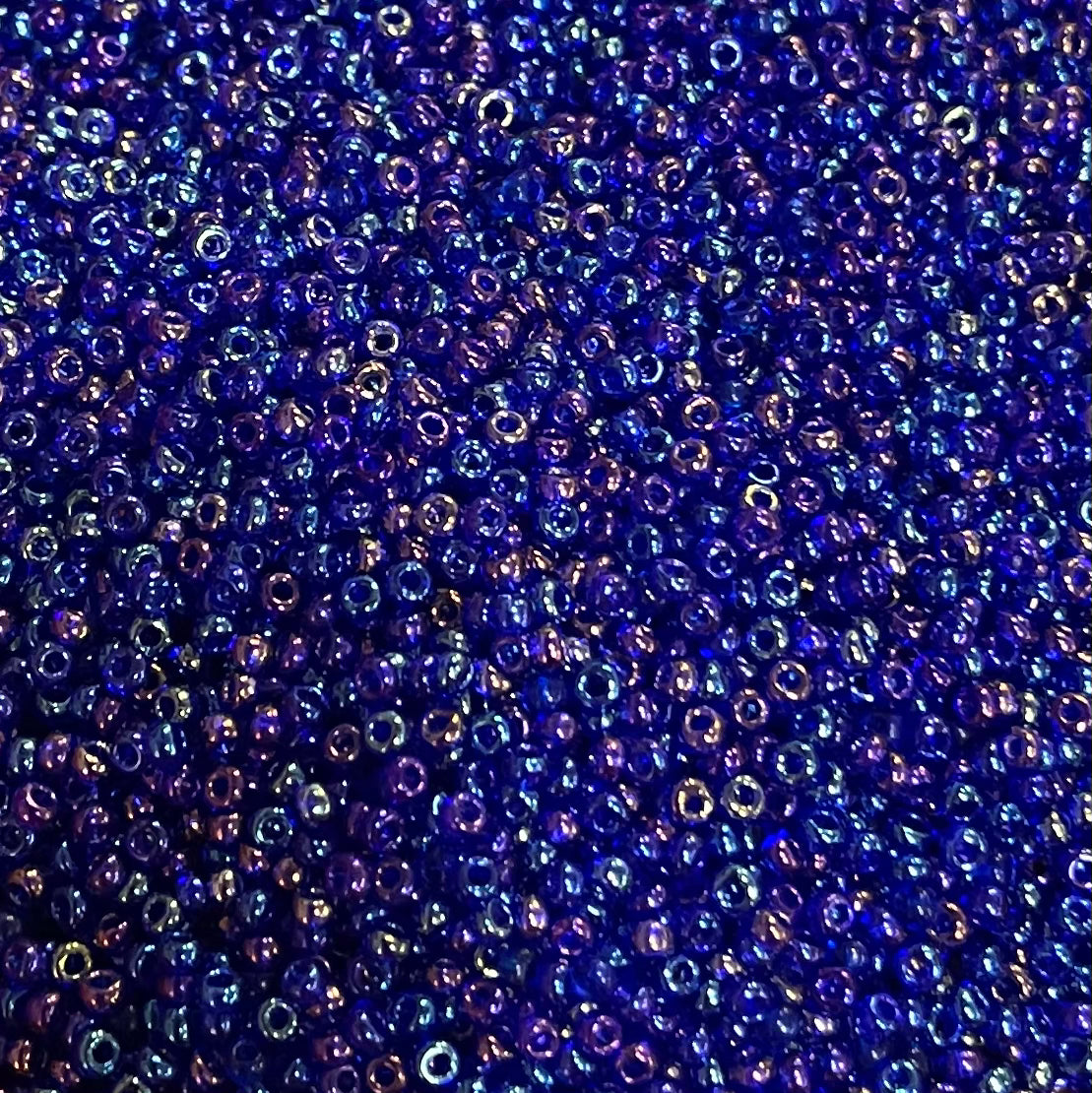 Constellation Blue 10/0 Czech Glass Seed Bead #42
