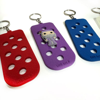 Soft Keychain for Crocs and Jibbitz Shoe Charms