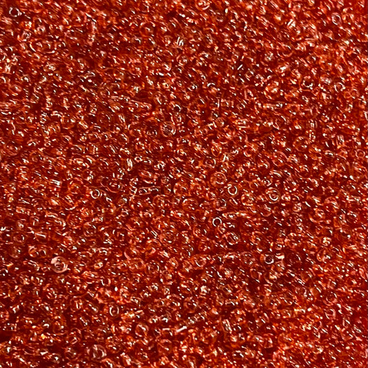 10/0 Czech Glass Seed Beads  ruby