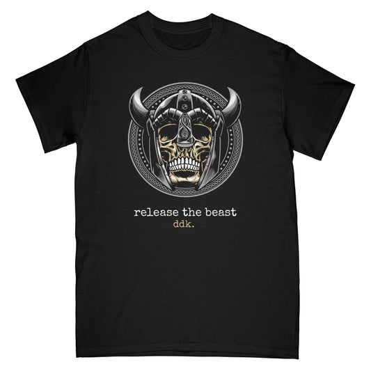 front of ddk release the beast rock apparel tshirt