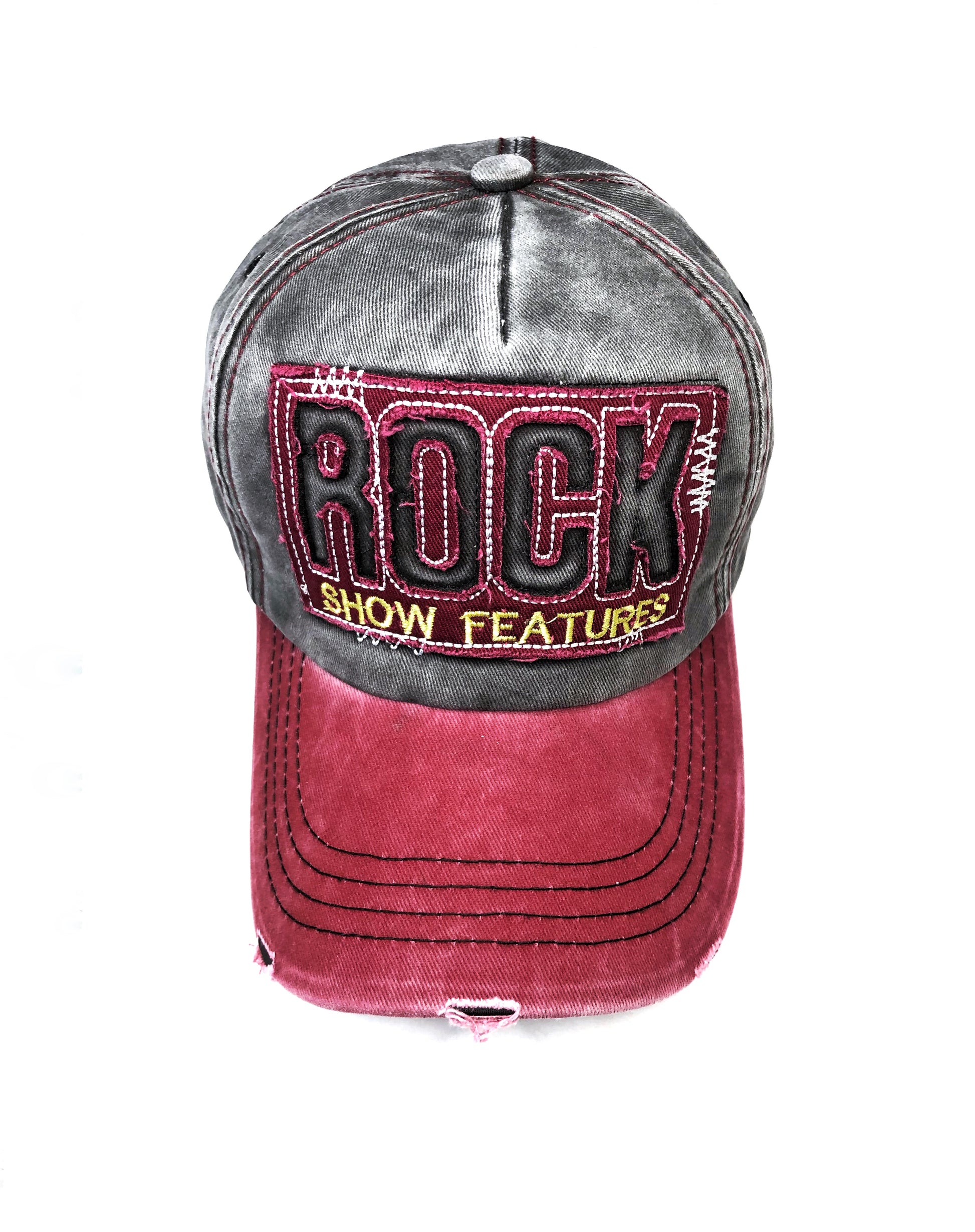 front view ddk red rock show hat