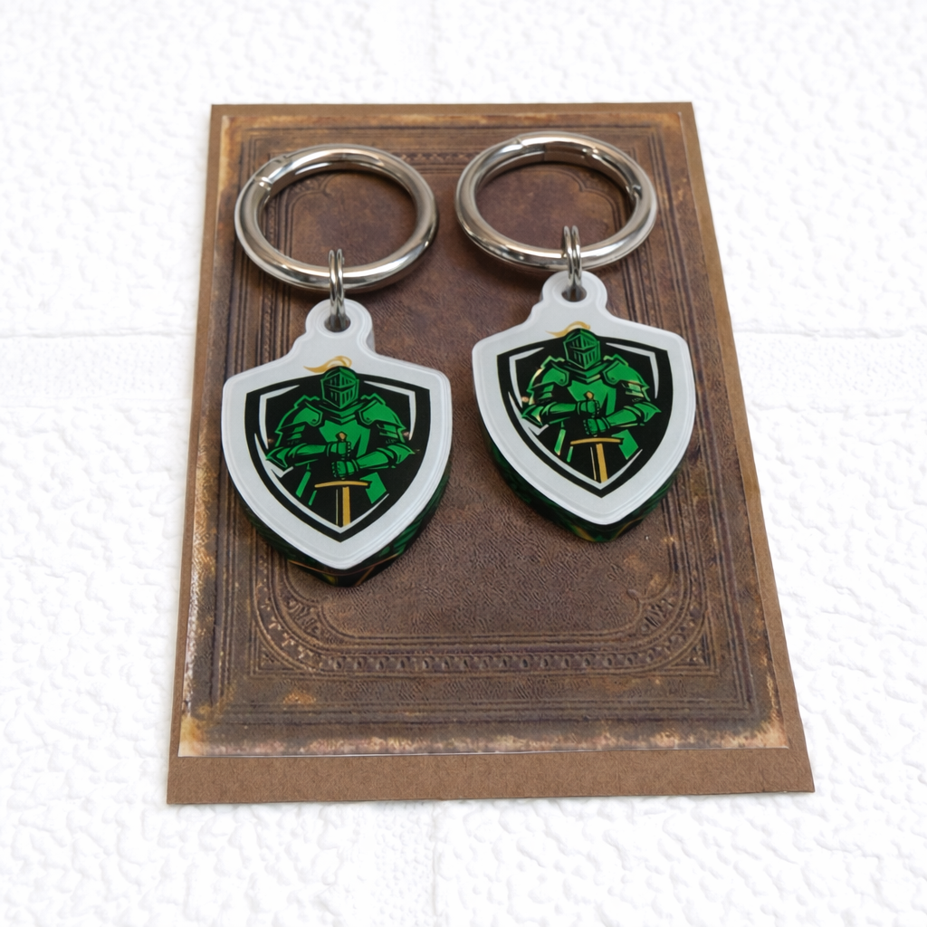 Knight Shield Boot Charms