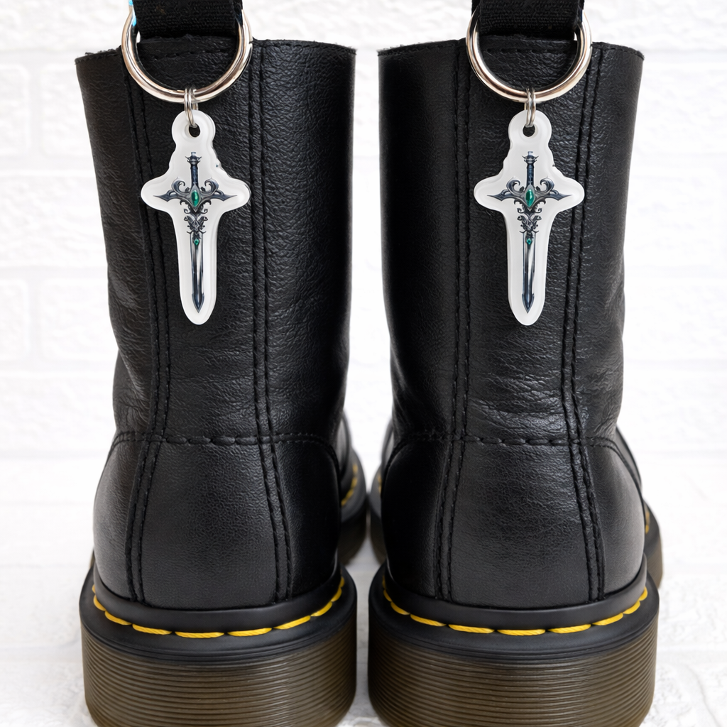 Knights Sword Boot Charms