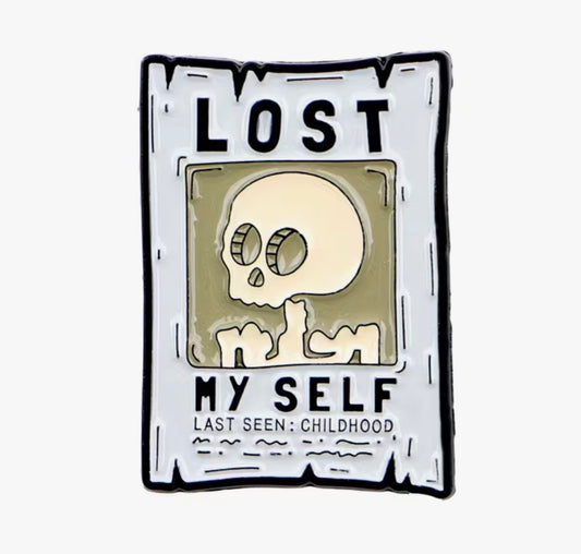 Lost Myself Enamel Pin