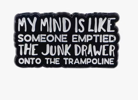 The Junk Drawer Enamel Pin