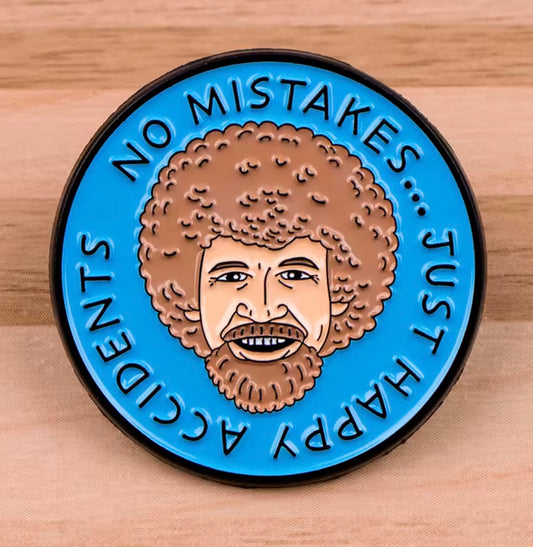 No Mistakes Enamel Pin