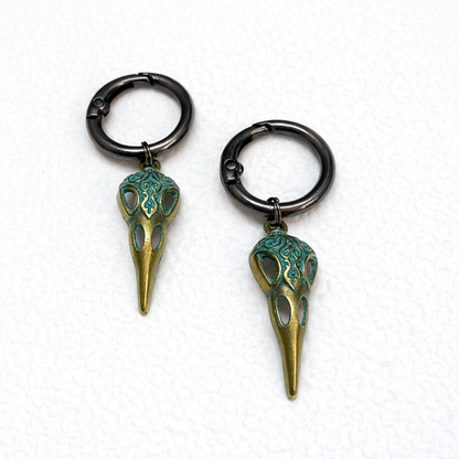 Patina Raven Boot Charms