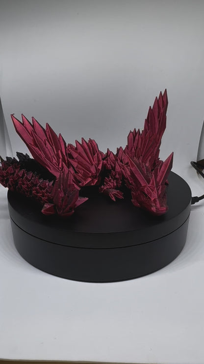 Crimson Ember Adopt A Dragon 3d printed