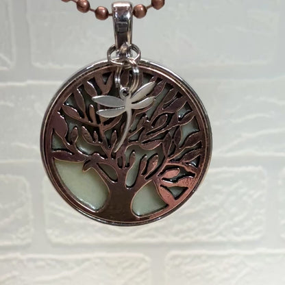 Bronze Tree of Life Glowing Necklace