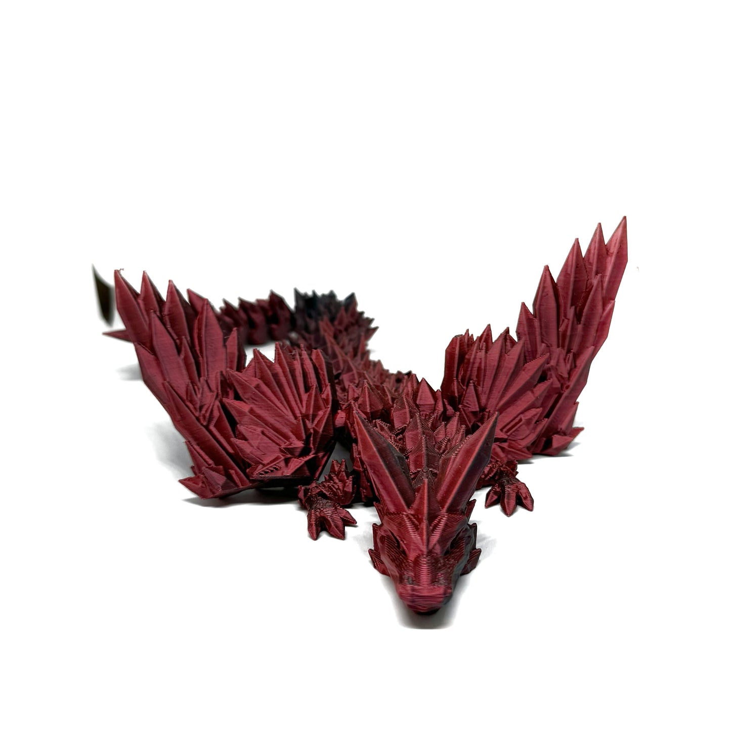 Crimson Ember Adopt A Dragon 3d printed