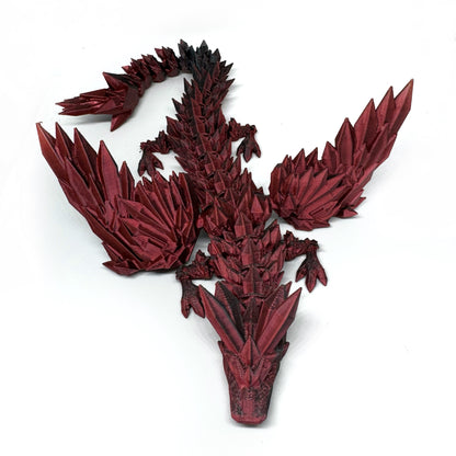 Crimson Ember Adopt A Dragon 3d printed