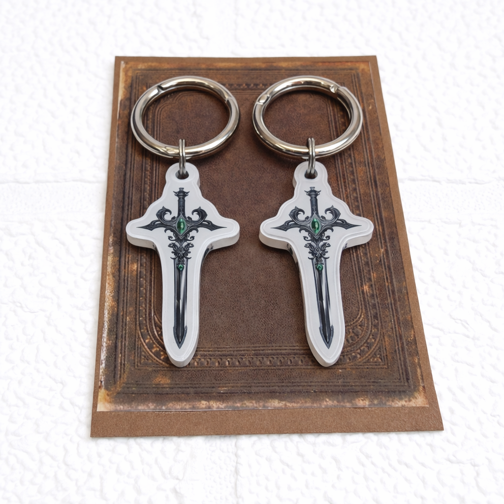 Knights Sword Boot Charms