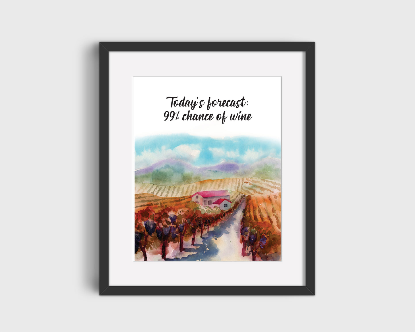 Antholgogie Collective wine wall print