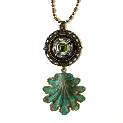 vintage patina anthologie necklace