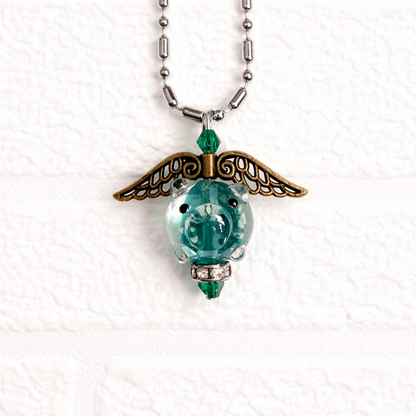 When Pigs Fly Glowing Necklace