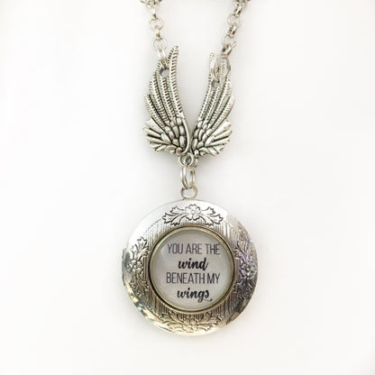 memory photo locket necklace